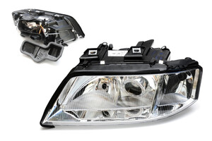 Audi A6 C5 97-99, Reflektor lampa H1+H7 nowa LEWA