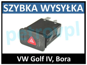 VW Golf IV Bora, Włącznik świateł awaryjnych