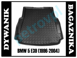 BMW 5 E39 96-04, Dywanik wkład bagażnika SEDAN BM