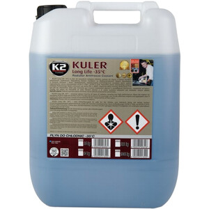 Płyn chłodniczy K2 - Kuler do chłodnic -35°C niebieski 20L