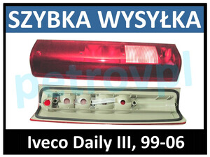 Iveco Daily III 99-06, Lampa tylna BUS nowa LEWA