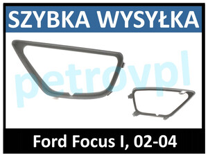 Ford Focus 02-04, Ramka kratka zderzaka hal LEWA