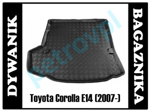 Toyota Corolla E14 07-, Dywanik wkład bagażnika BM