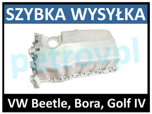 VW Beetle Bora Golf IV, Miska olejowa 1,8T +otwór