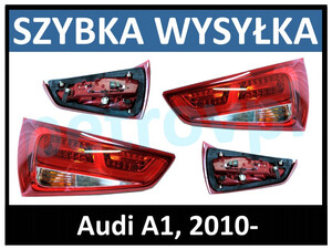 Audi A1 2010-, Lampa tylna tył LED nowa L+P kpl