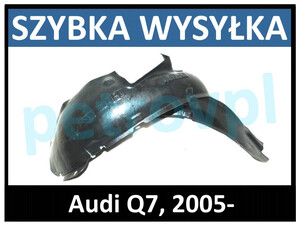 Audi Q7 2005-, Nadkola przednie nadkole przód
