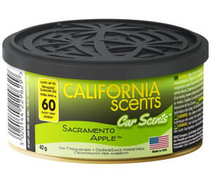 CALIFORNIA CAR SCENTS - zapach jabłka - SACRAMENTO APPLE