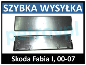 Skoda Fabia 00-07, Wspornik tablicy rejestracyjnej