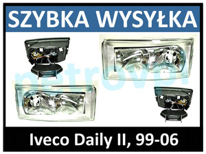Iveco Daily II 99-06, Reflektor lampa nowa L+P ORYG. kpl