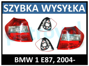 BMW 1 E87 2004-, Lampa tylna nowa L+P kpl