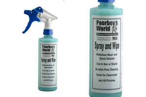 Mycie bezwodne POORBOY'S - Spray & Wipe Waterless Wash 473ml
