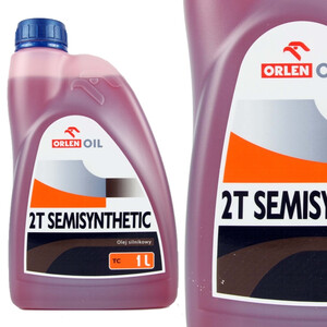 Olej do mieszanki ORLEN - Semisyntetic 2T dwusuw 1L