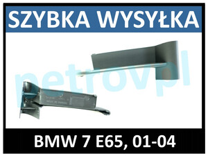 BMW 7 E65 01-04, Atrapa kratka zderzaka nowa PRAWA