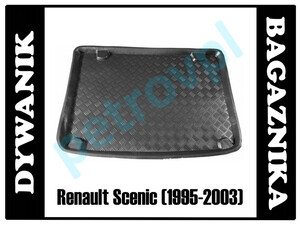 Renault Scenic 95-03, Dywanik wkład bagażnika BM