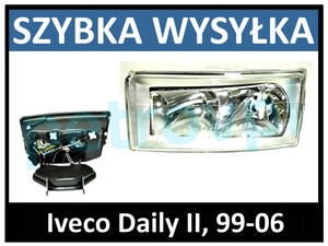 Iveco Daily II 99-06, Reflektor lampa nowa ORYG. LEWA