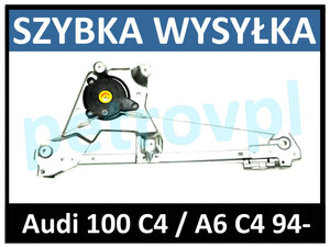 Audi 100 C4 A6 C4, Podnośnik szyby ELE tył PRAWY