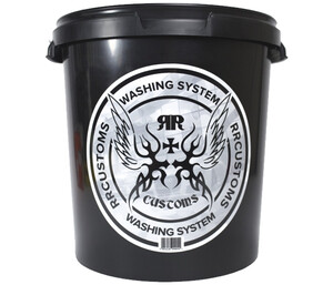 Wiadro RRC - Wash Bucket czarne 15L z pokrywką