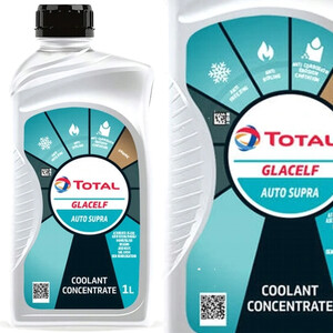 Płyn chłodniczy TOTAL - Glacelf AutoSupra do -37'C koncentrat 1L