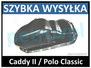 VW Caddy II / Polo 99-04, Miska olejowa 1,4 1,6