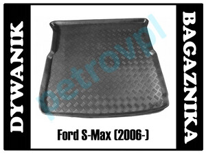 Ford S-Max 06-, Dywanik MATA wkład bagażnika BM