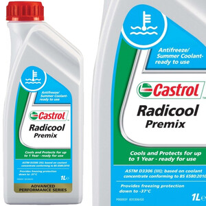 Płynu chłodniczy CASTROL - Radicool Premix gotowy 1L