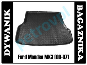 Ford Mondeo 00-, Dywanik wkład bagażnika KOMBI BM
