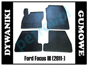 Ford Focus III 11-, Dywaniki PETEX gumowe ORYGINAŁ