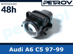 Audi A6 C5 97-99, Halogen H3 halogeny nowy LEWY