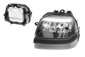 Fiat Doblo 01-05, Reflektor lampa nowa +hal LEWA