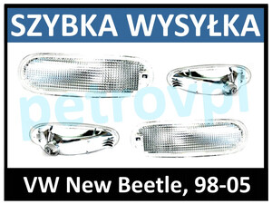 VW New Beetle 98-05, Kierunkowskaz biały nowy L+P