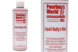 Wosk w płynie naturalny POORBOY'S - Liquid Natty's Blue Red 473ml
