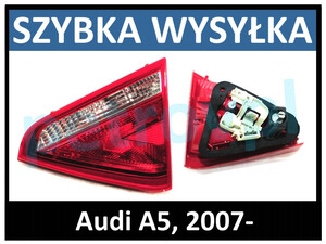 Audi A5 2007-, Lampa tylna wewn. nowa PRAWA