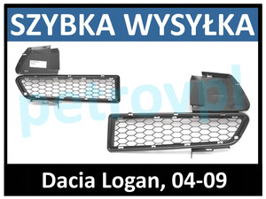 Dacia Logan 04-09, Atrapa kratka zderzaka LEWA