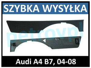 Audi A4 B7 04-08, Ramka halogenu wewn. górna PRAWA