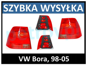 VW Bora 98-05, Lampa tylna SEDAN nowa L+P kpl
