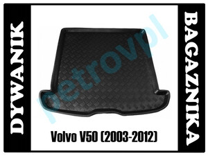Volvo V50 03-12, Dywanik MATA wkład bagażnika BM
