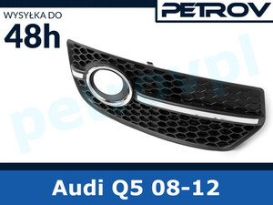 Audi Q5 08-12, Atrapa kratka zderzaka S-LINE PRAWA
