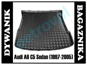 Audi A6 C5 97-, Dywanik wkład bagażnika SEDAN BM