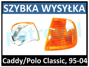 VW Caddy/Polo Classic 95, Kierunkowskaz żółty LEWY