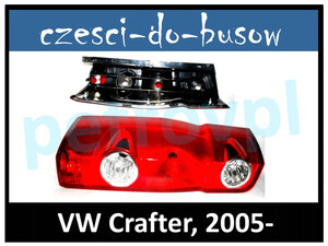 VW Crafter 2005-, Lampa tylna BUS nowa LEWA