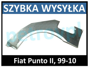 Fiat Punto II 99-10, Reperaturka błotnika 3D LEWA