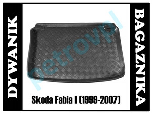 Skoda Fabia I 99-07, Dywanik wkład bagażnika HB BM