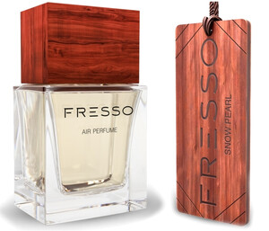 Perfuma samochodowa + zawieszka FRESSO - zapach SNOW PEARL 50ml