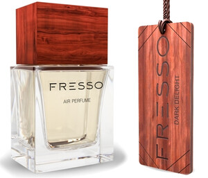 Perfuma samochodowa + zawieszka FRESSO - zapach DARK DELIGHT 50ml