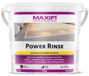 Czyszczenie tapicerki/wykładzin detergent MAXIFI - Power Rinse 2kg