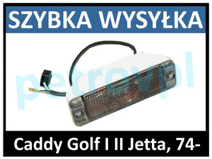 Caddy Golf I II Jetta, Kierunkowskaz dymiony L=P
