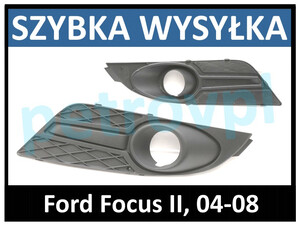 Ford Focus 04- Coupe, Atrapa kratka zderzaka hal LEWA