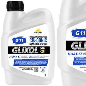 Płyn co chłodnic ORGANIKA - Glixol Extra G11 -35'C gotowy 1L