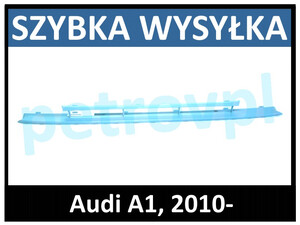 Audi A1 2010-, Spoiler listwa hokej zderzaka PRZÓD