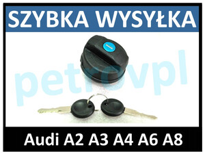 Audi A2 A3 A4 A6 A8, Korek wlewu paliwa +centralka